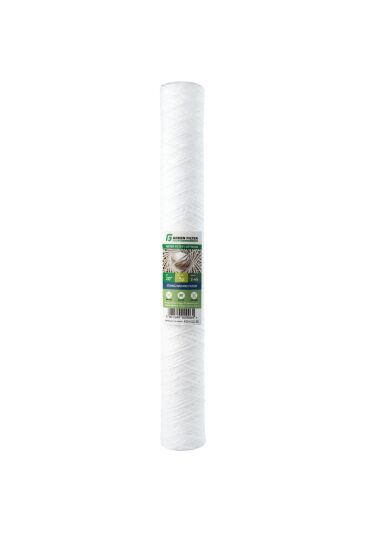 Wkład sznurkowy 20" średnica 2 1/2" LONG – filtr do dużych przepływów wody, polipropylenowy
