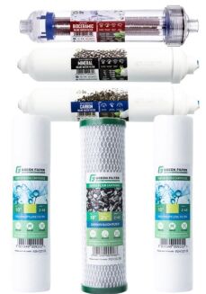 Komplet wkładów do filtrów RO7 z mineralizatorem i filtrem bioceramicznym - 2