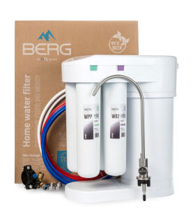 Filtr odwróconej osmozy Berg RO 50 GPD pod zlew z mineralizatorem – system filtracji wody do domu