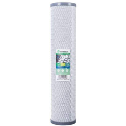 Wkład blok węglowy 20″ × 4,5″ ze srebrem BIG BLUE – wkład do filtra wody
