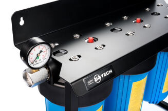 SYSTEM NARUROWY BIG BLUE 3x10 BBTECH ZESTAW Z MANOMETRAMI - 3