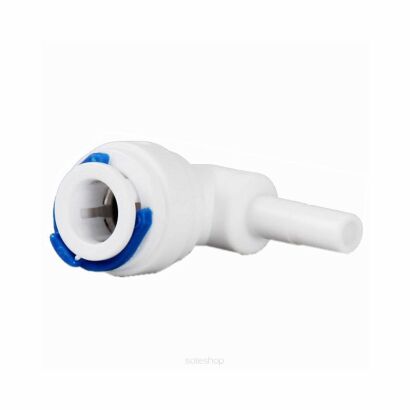 Kolanko 3/8" Wtyk x 1/4" wężyk