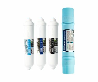 Zestaw wkładów RO Biocera Slim + REDOX – kompletna filtracja i alkalizacja wody