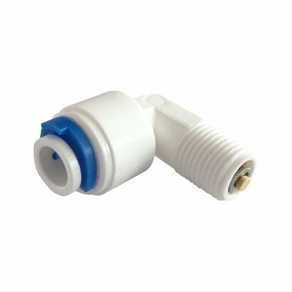 Zawór zwrotny w kolanku GZ 1/8 TUBE 1/4 do obudowy membrany HM25F18