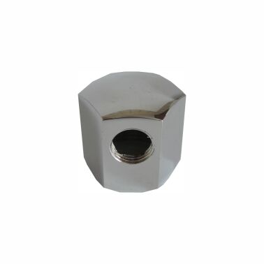Przyłącze mosiężne chrom 3/4 Gw x 1/4 Gw do zbiorników