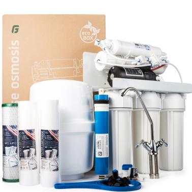 RO6 System odwróconej osmozy z mineralizatorem i pompą