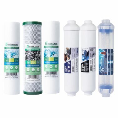 RO7, 8, 9 - Zestaw wkładów RO do systemu odwróconej osmozy z mineralizatorem i bioceramicznym