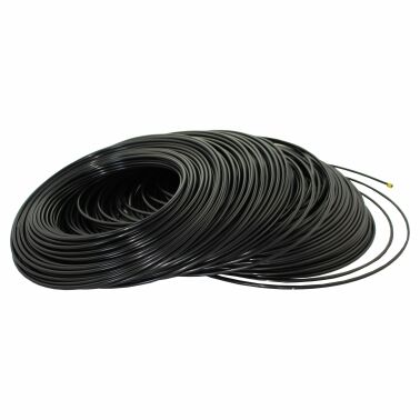Wężyk czarny 1/4"