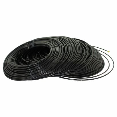 Wężyk czarny 1/4"