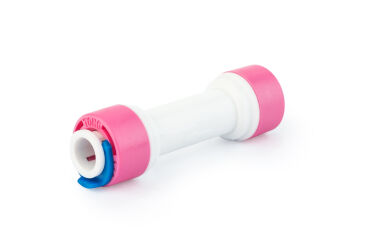 Zawór zwrotny prosty 2 x 1/4" wężyk