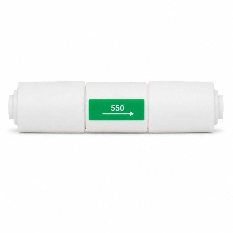 Ogranicznik przepływu 550 ml/min 1/4