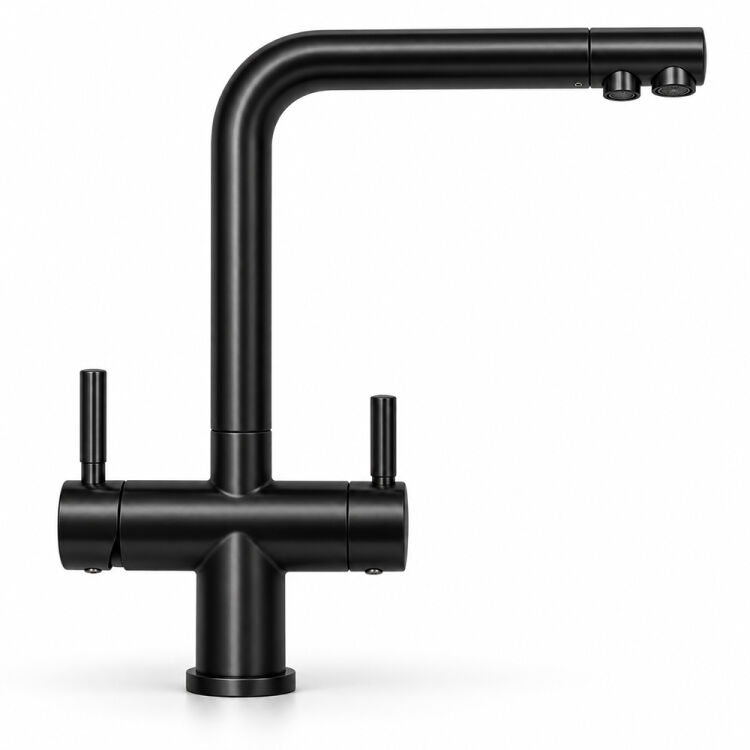 Bateria 3-drożna HURON czarny mat