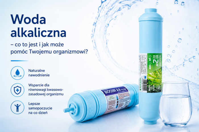 Woda alkaliczna - co to jest i jak może pomóc Twojemu organizmowi?