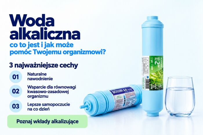 Woda alkaliczna - co to jest i jak może pomóc Twojemu organizmowi?