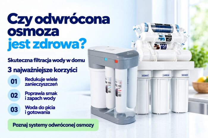 Czy woda z odwróconej osmozy jest zdrowa? Kompletny poradnik