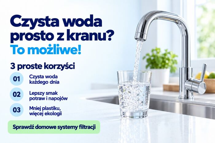 Zdrowa woda prosto z kranu? To możliwe!