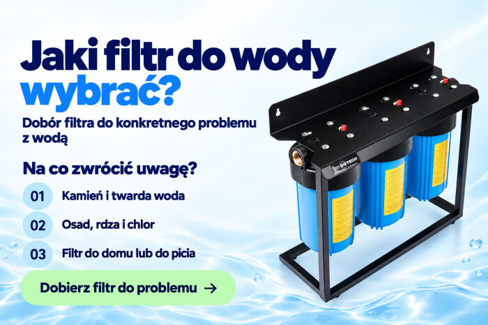 Jaki filtr do wody wybrać?